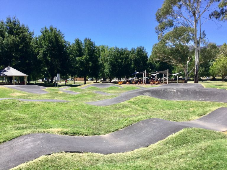 Newly completed Pump Track