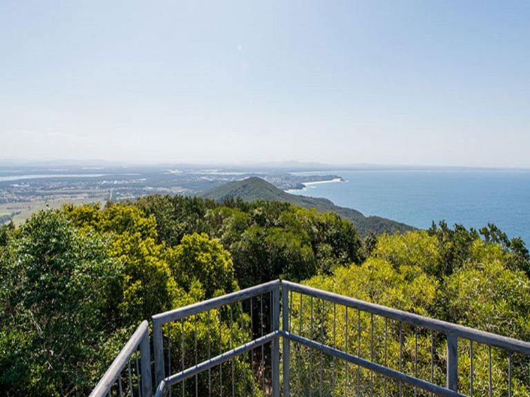 Coastal views from Cape Hawke lookout in Booti Booti National Park. Photo credit: John Spencer