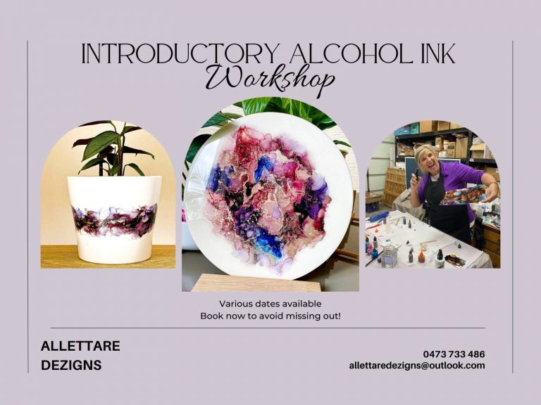 Alcohol Ink Workshop