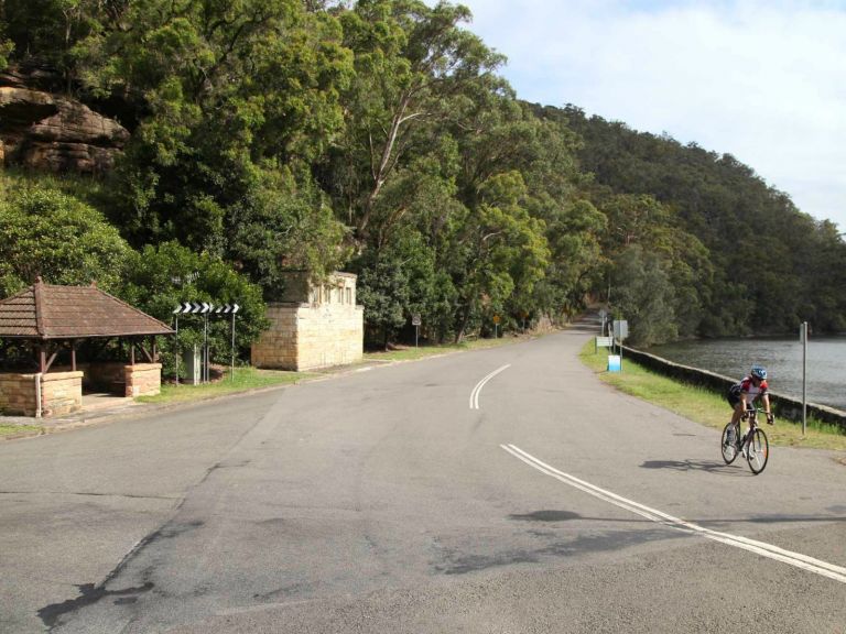 Mount Colah Station to Pymble Station cycle route, Ku-ring-gai Chase National Park. Photo: Andy Rich