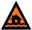 Australian warning system flood orange
