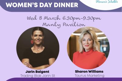 2023 NSW Women's Week event -  INTERNATIONAL WOMEN'S DAY DINNER @ MANLY PAVILION