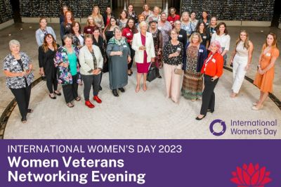 International Women's Day 2023: Women Veterans Networking Evening