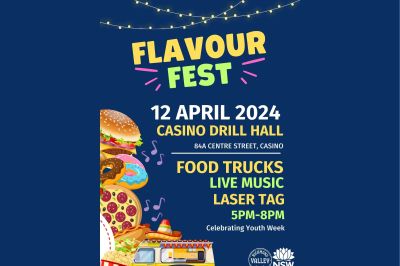 Flavour Fest Casino Drill Hall 12 April