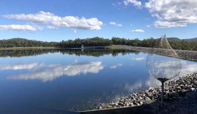 A dam in Cowarra in NSW.