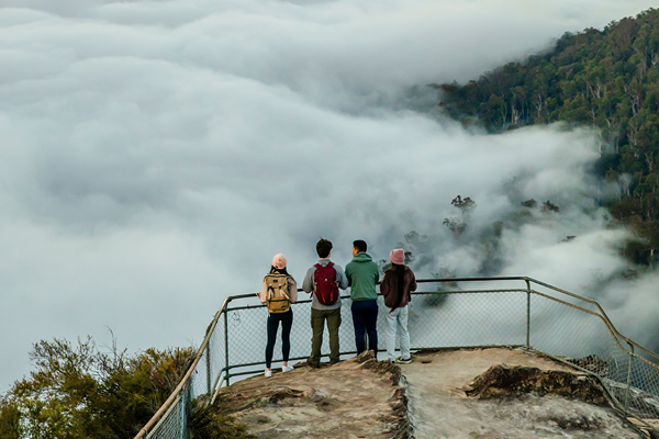 Olympian Rock Lookout, Blue Mountains National Park.
