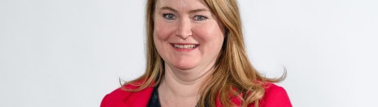 A headshot of Tara Moriarty