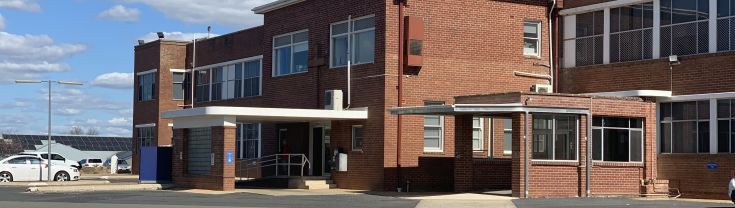 Main entry to the Cootamundra Health Service