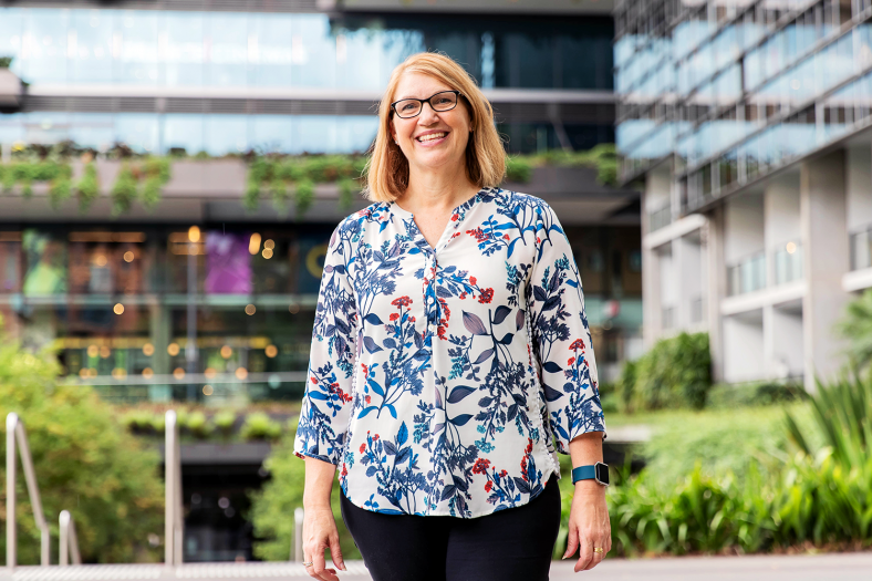Michelle works at Births Deaths and Marriages and helps happy couples plan their wedding ceremonies.
