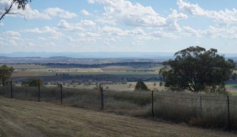 A view of Liverpool Plains, NSW