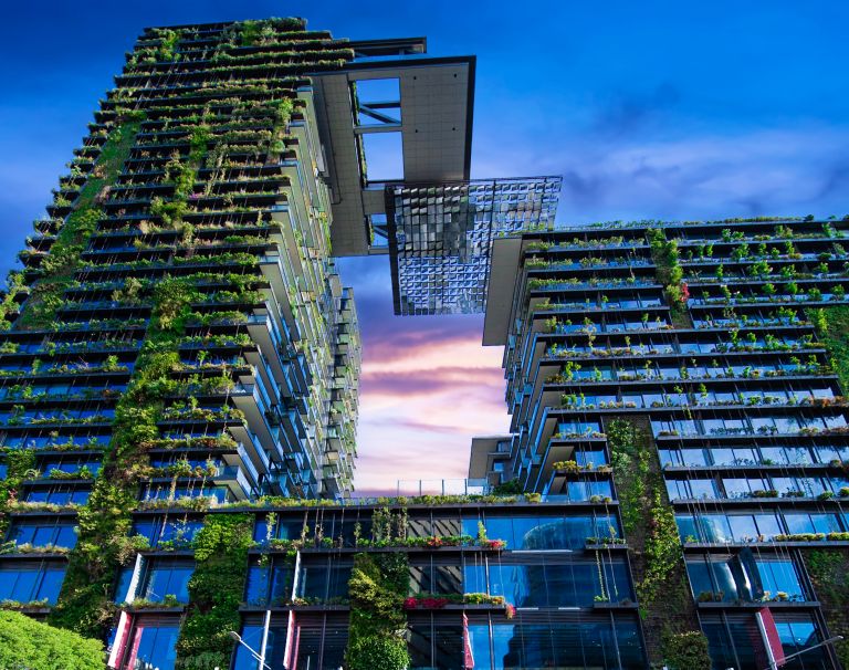 Central Park sustainable building at Broadway in Sydney